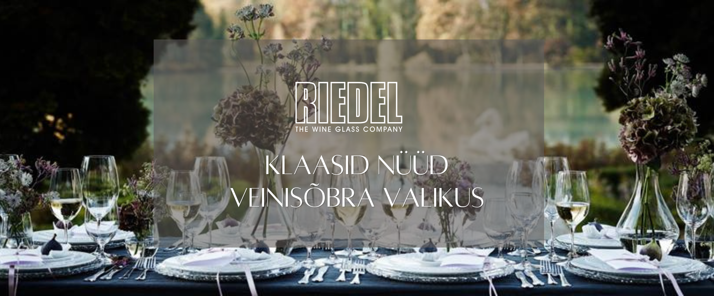 Riedel klaasid